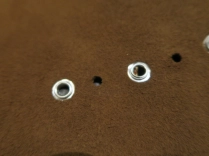 Through hole rivets Through hole rivets
