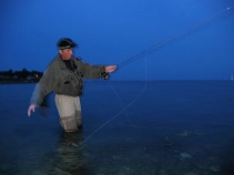 Casting in the dark Casting in the dark