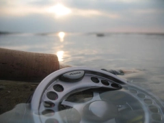 Reel almost underwater Reel almost underwater