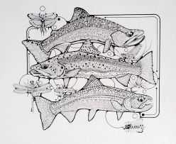 Three trout Three trout