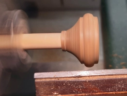 Top part of the wooden stand Top part of the wooden stand