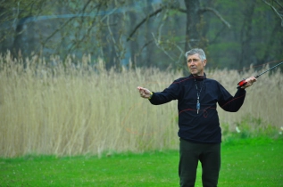 Testing new equipment Testing new equipment