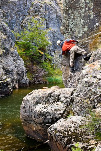 Canyon scouting Canyon scouting