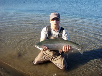 On his knees On his knees