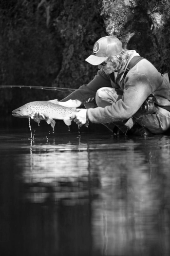 B/W trout B/W trout