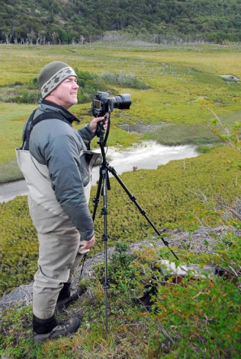 Jim Klug at the camera Jim Klug at the camera