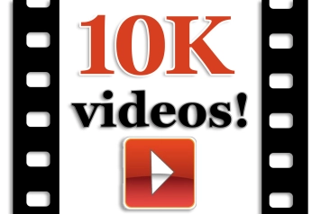 10K videos! 10K videos!