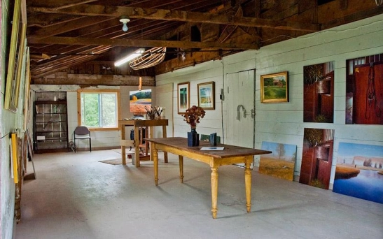 The studio The studio