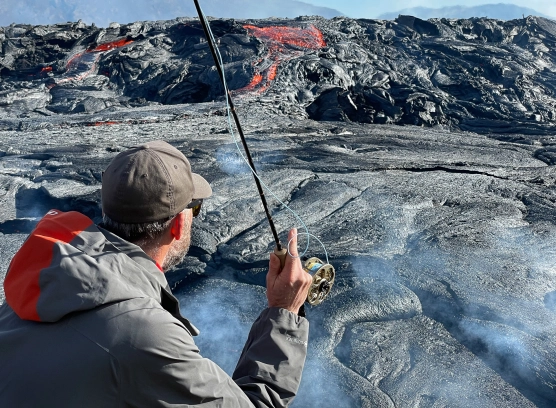 Not the right place to fish! Not the right place to fish!