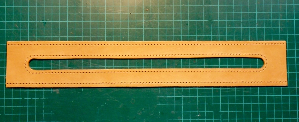 The middle part ready for painting the edges The middle part ready for painting the edges