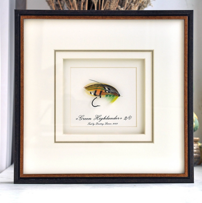 Green Highlander framed Green Highlander framed