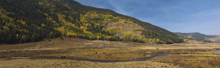 Conejos River panoramic Conejos River panoramic