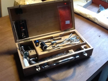 A portable fly tying kit, Global FlyFisher