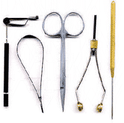 The basic tying tools