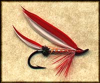  YYHHAOFA Red Brook Trout Fly Fishing Prints Pearl