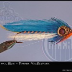 Copper and Blue Streamer Fly