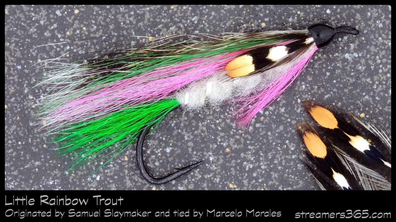 28-2013 - Little Rainbow Trout Bucktail, Global FlyFisher
