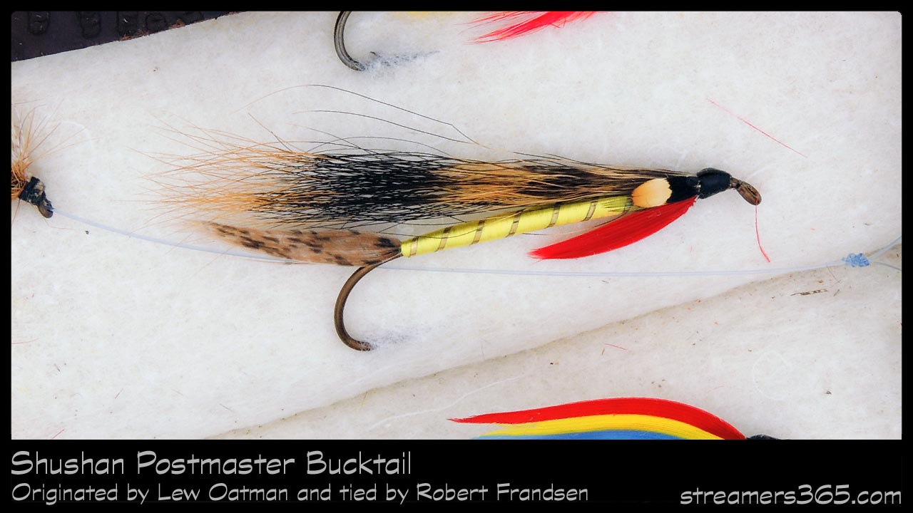 39-2013 - Shushan Postmaster Bucktail, Global FlyFisher