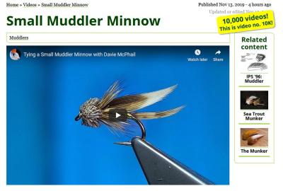 Tying a Small Bait Fish Pattern with Davie McPhail 