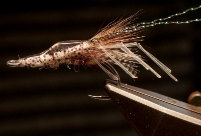 Shrimp flies - Flies that look like the tasty decapods, so high on the menu  of many fish