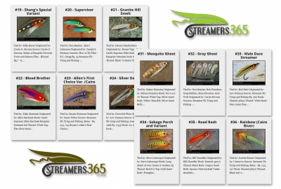 Streamers - What originally was Raske's New England Streamer Page