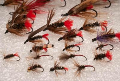 Soft hackles and spiders - Spider flies, soft hackle wet flies