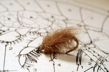 Hare's Ear Bug - The simplest fly imaginable--hook, thread and dubbing