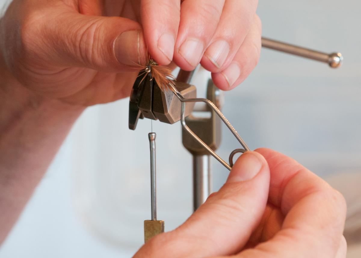 Midge hackle pliers Global FlyFisher