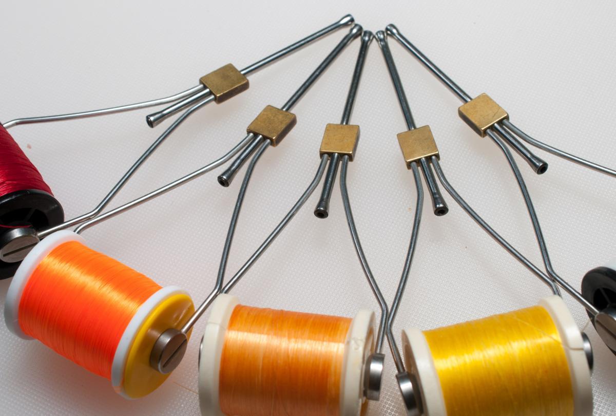 Lure Tying Thread Holder Bi-ceramic Tip Bobbin Thread Holder Fishing Tackle Bobbin  Holders Accessories for Standard Small Bobbin