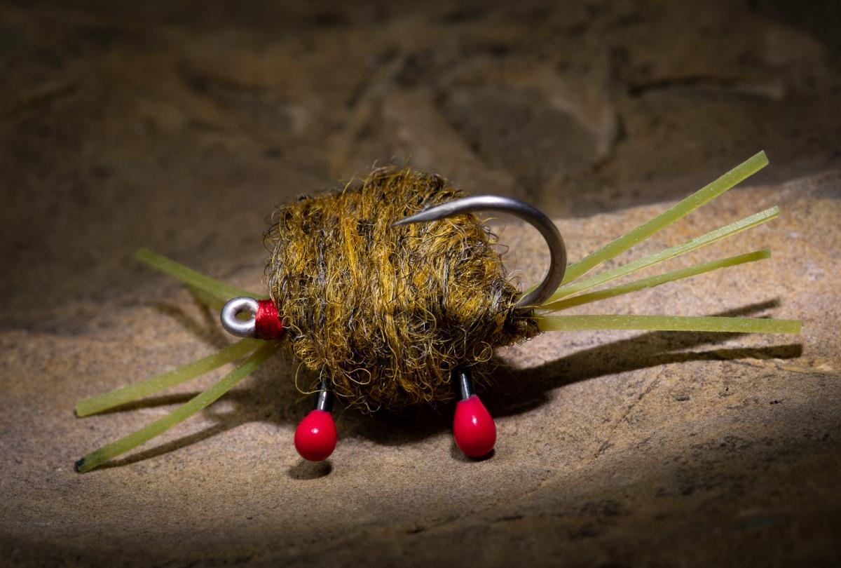 Single Material Crab  Fly fishing flies pattern, Fly tying, Fly