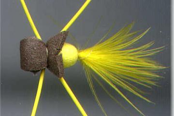 Fly Fishing a Foam Fly for TONS of Panfish! 