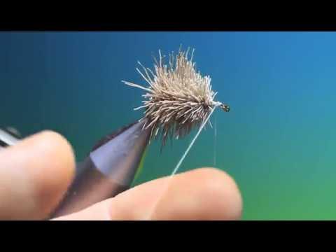 Spinning deer hair in a dubbing loop