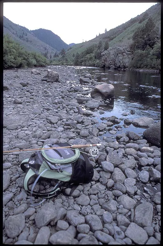 Waterton Canyon - The low water level meant fairly high temperatures in Waterton Cayon. The fishing was absolutely accepable anyway.