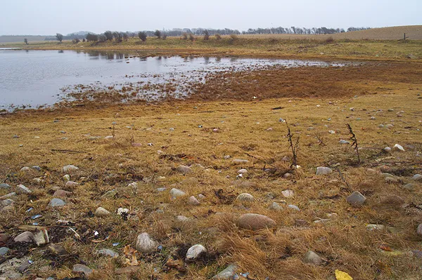 Beach lake - This lake is just behind the beach in an area that is extremely rich on bird life.