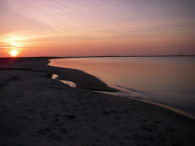 Sundown in March -