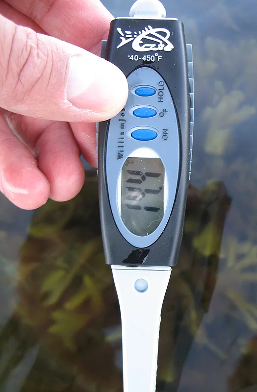 Measuring the temperature -