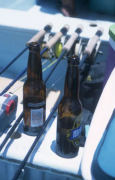 Beers - After a long day at sea, a clod beer does good.