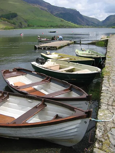 Boats - A classical scenery: boats and a stillwater.