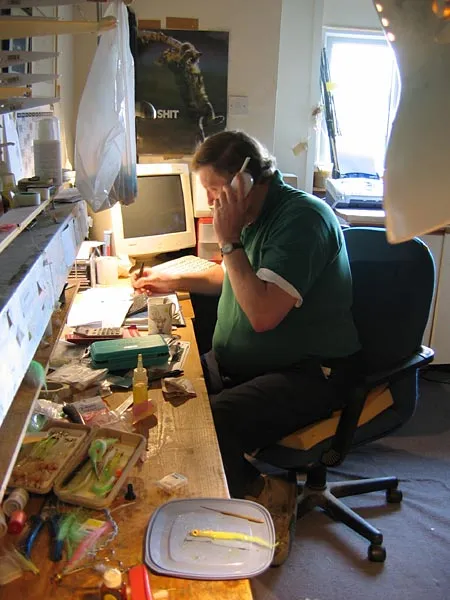 Charles' den - Charles Picton in his office