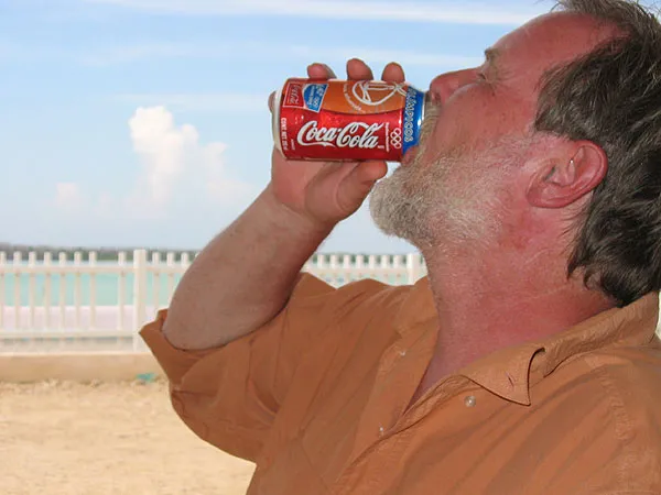 Thirst - Anything cold was welcome in the intense heat.