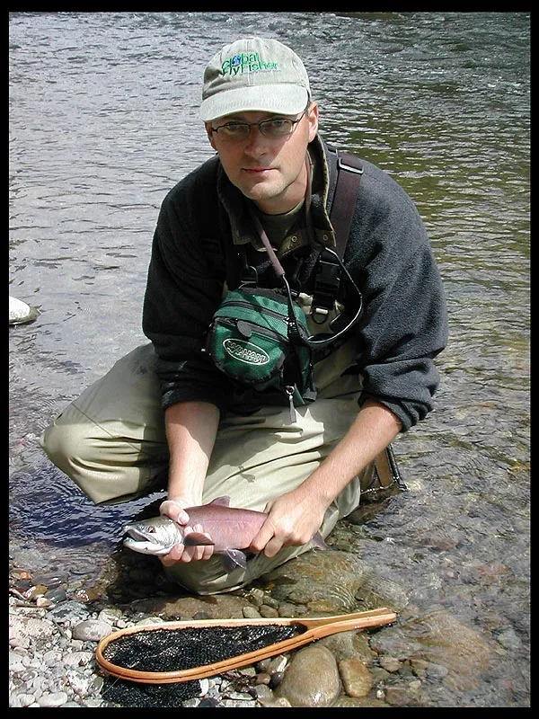 Colorado Salmon - Any deeply fished fly would bring up a fish like this. The bottom was covered by fish.