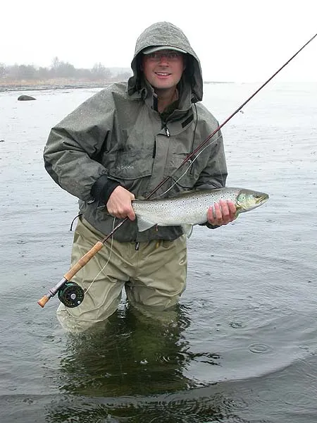 Happy and comfortable - A proper jacket will keep you comfortable - warm and dry - even during the heaviest of showers.