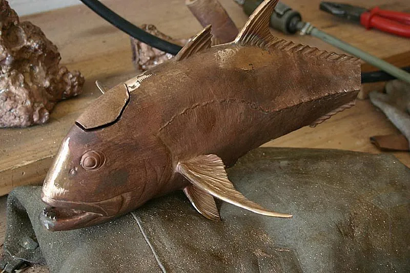 In the process - An unfinished fish