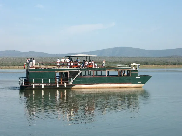 The Fish Eagle on the water -