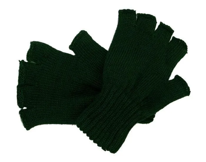Fingerless gloves - Go for simple, go for wool
