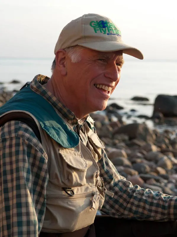 Les Austin on the Danish coast -