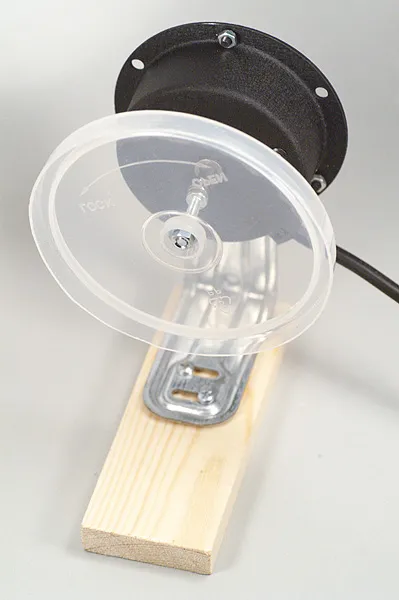 Look Ma, no foam! - When the foam insert is removed you can easily see he simple construction of the rotor.