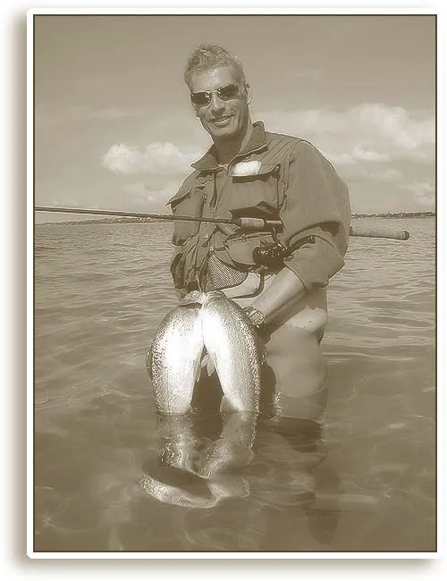 Weighty fish - As you can judge from this picture, we are not talking skinny fish when we are talking escaped fish farm fish.
