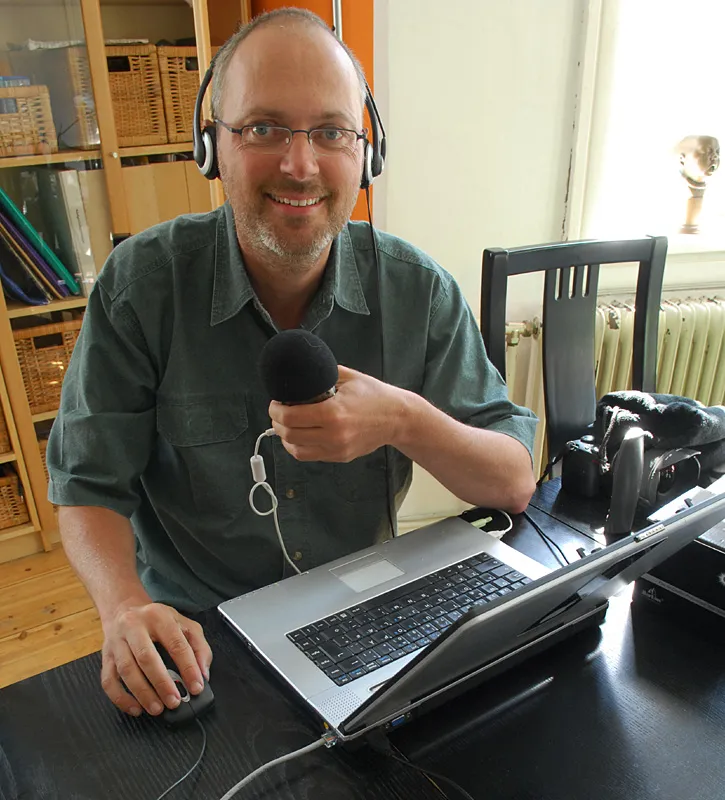 Martin recording - No, I'm NOT by the water! ...yet.