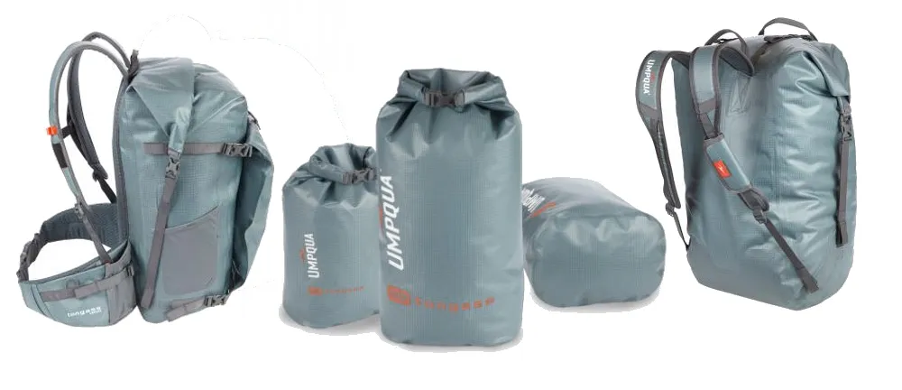 Umpqua waterproof bags -